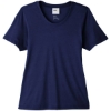 Custom Womens Fusion ChromaSoft™ Performance T-Shirt Classic Navy