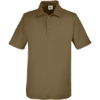 Custom Mens Fusion ChromaSoft™ Pique Polo Coyote Brown
