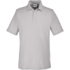 Custom Mens Fusion ChromaSoft™ Pique Polo Platinum