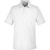 Custom Mens Fusion ChromaSoft™ Pique Polo White