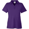 Custom Womens Fusion ChromaSoft™ Pique Polo Campus Purple