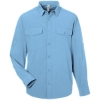 Custom Mens Ultra UVP® Marina Shirt Columbia Blue