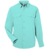 Custom Mens Ultra UVP® Marina Shirt Sea Glass