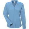 Custom Womens Ultra UVP® Marina Shirt Columbia Blue