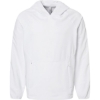 Custom Mens UltraUVP Shoreline Long Sleeve Hooded Pullover White