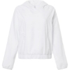 Custom Womens UltraUVP Shoreline Long Sleeve Hooded Pullover White