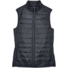 Custom Womens Prevail Packable Puffer Vest Carbon
