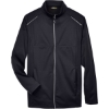 Custom Mens Tall Techno Lite Three-Layer Knit Tech-Shell Black
