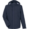 Custom Mens Barrier Rain Jacket Classic Navy