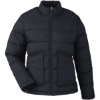 Custom Womens Inspire Puffer Jacket Black