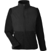Custom Womens Journey Summit Hybrid Full-Zip Black/ Black