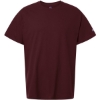 Custom Unisex Jersey T-Shirt Maroon