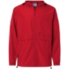 Custom Unisex Full-Zip Anorak Jacket Scarlet