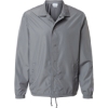 Custom Unisex Coachs Jacket Graphite