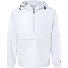 Custom Unisex Packable Anorak Jacket White