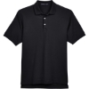 Custom Mens Pima Piqué Polo Black