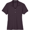 Custom Womens Pima Piqué Polo Espresso