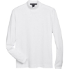 Custom Unisex Sueded Jersey Mock Neck T-Shirt White