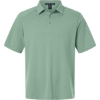Custom Mens Seaton Pebble Textured Polo Balsam Green