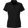 Custom Womens CrownLux Performance® Windsor Welded Polo Black