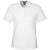 Custom Womens Raleigh Stretch Polo White