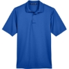 Custom Mens Tall CrownLux Performance® Plaited Polo True Royal