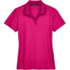 Custom Womens CrownLux Performance® Plaited Polo Crown Raspberry