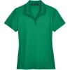 Custom Womens CrownLux Performance® Plaited Polo Kelly Green