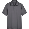 Custom Mens CrownLux Performance® Range Flex Polo Graphite