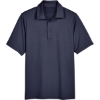 Custom Mens CrownLux Performance® Range Flex Polo Navy