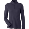 Custom Womens New Classics® Performance Quarter-Zip Pullover Navy