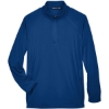 Custom Mens Stretch Tech-Shell® Compass Quarter-Zip Pullover True Royal