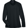 Custom Womens Stretch Tech-Shell® Compass Quarter-Zip Pullover Black