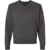 Custom Mens New Classics V-Neck Sweater Graphite