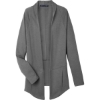 Custom Womens New Classics® Charleston Cardigan Graphite Melange