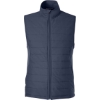 Custom Mens New Classics® Charleston Hybrid Vest Navy Melange/ Navy