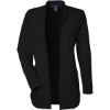 Custom Womens Raleigh Stretch Cardigan Black