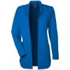Custom Womens Raleigh Stretch Cardigan French Blue