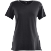 Custom Womens Perfect Fit™ Shell T-Shirt Black