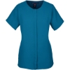 Custom Womens Perfect Fit™ Crepe Blouse Dark Teal