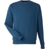 Custom Unisex Reclaimist Fiber Crewneck Sweatshirt Tidal Blue