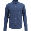 Custom Mens Eco Button Down Shirt Cobalt