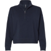 Custom Womens Perform Quarter-Zip Pullover Classic Navy