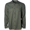 Custom Unisex Flannel Shirt Army Heather