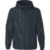 Custom Mens Lightweight Windbreaker Full-Zip Jacket Classic Navy