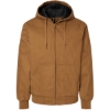 Custom Mens Insulated Canvas Workwear Jacket Saddle