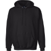 Custom Unisex Ultimate Cotton® Hooded Sweatshirt Black