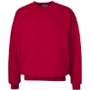 Custom Unisex Ultimate Cotton® Crewneck Sweatshirt Deep Red