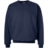 Custom Unisex Ultimate Cotton® Crewneck Sweatshirt Navy