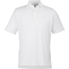 Custom Mens USA Made Tournament Solid Tech Polo White